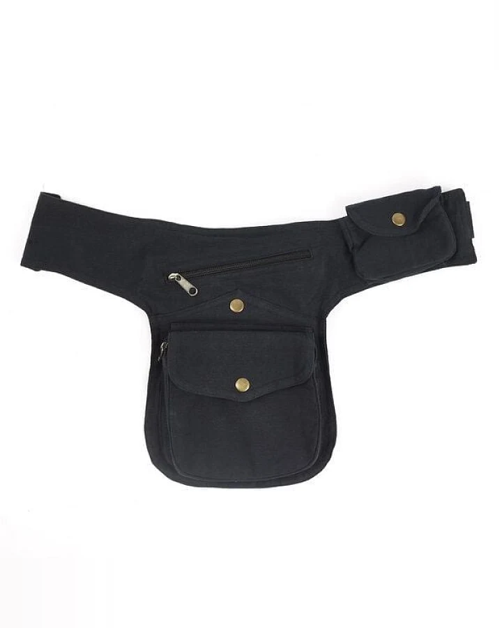 short'n'pietz handgenähte Gürteltasche mit verstellbarem Gürtel