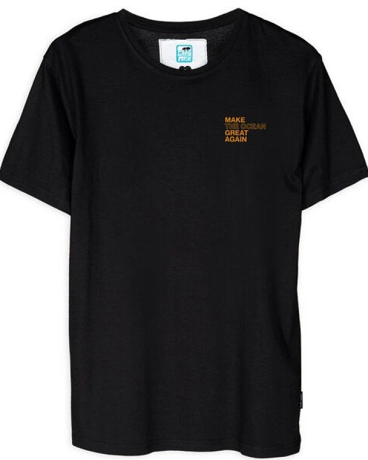 GARY MASH Shirt Make the Ocean great again aus Biobaumwolle