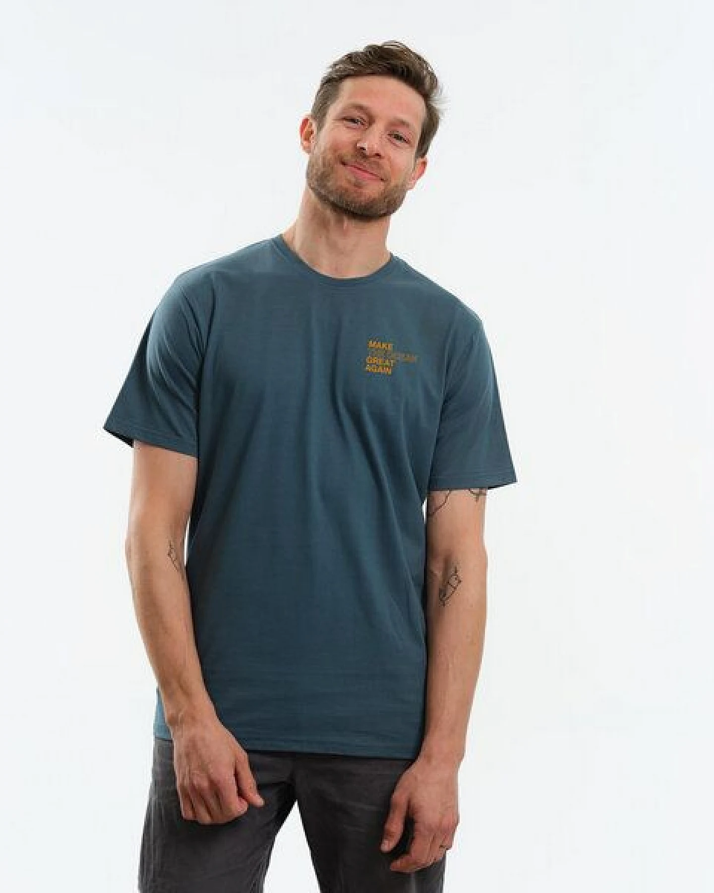 GARY MASH Shirt Make the Ocean great again aus Biobaumwolle – Ansicht 4