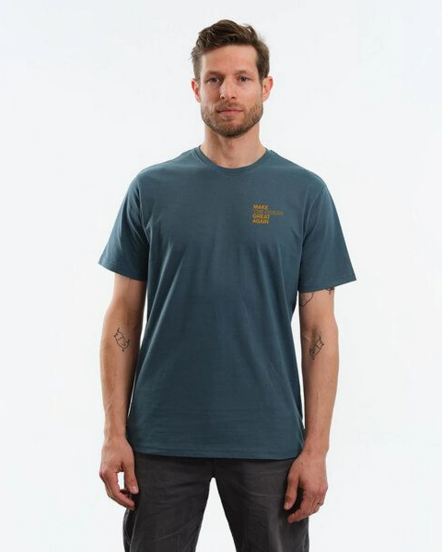 GARY MASH Shirt Make the Ocean great again aus Biobaumwolle – Ansicht 3