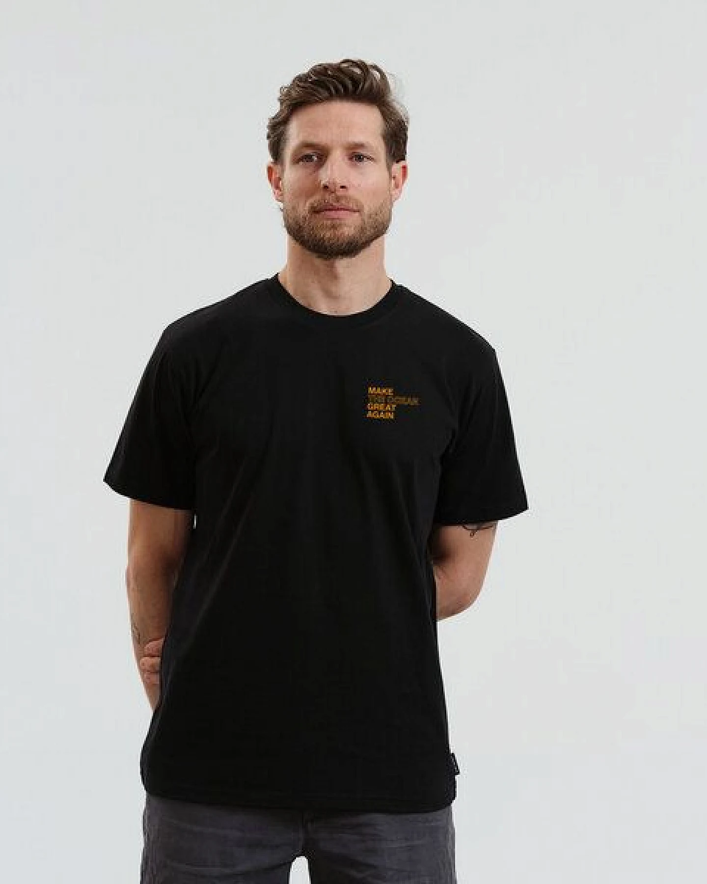 GARY MASH Shirt Make the Ocean great again aus Biobaumwolle – Ansicht 3