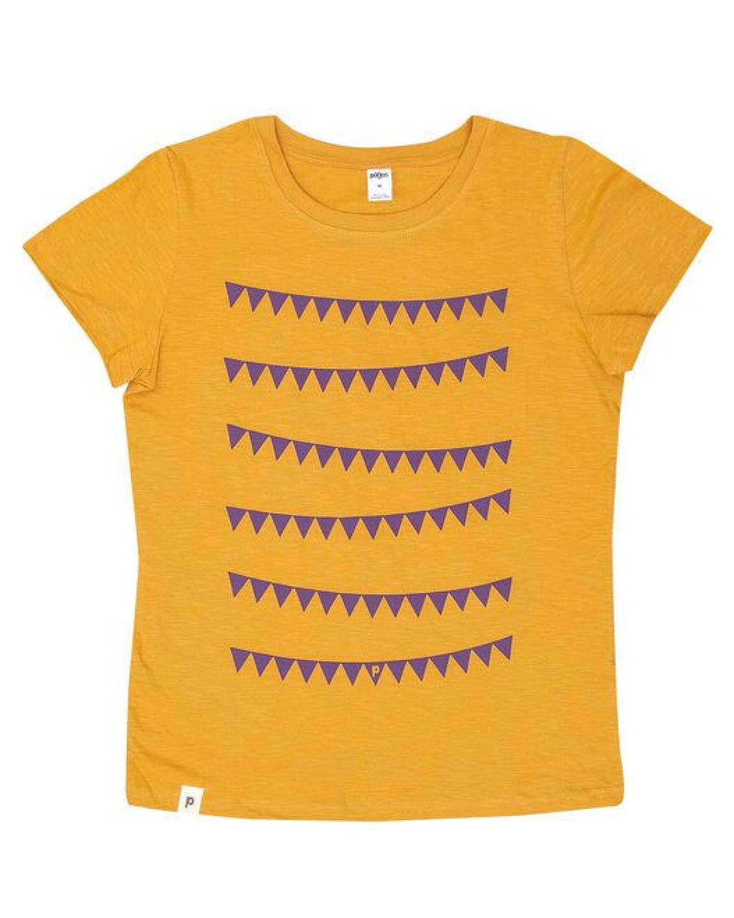 päfjes Wimpel - fair gehandeltes Frauen T-Shirt - aus Baumwolle Bio - Slub – Ansicht 3