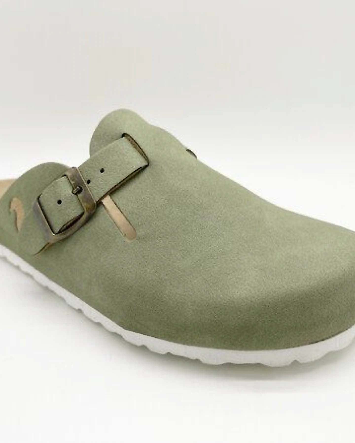 Vegane thies ® Eco Bio Clogs aus rec. PET mit Kork-Tieffussbett – Ansicht 2