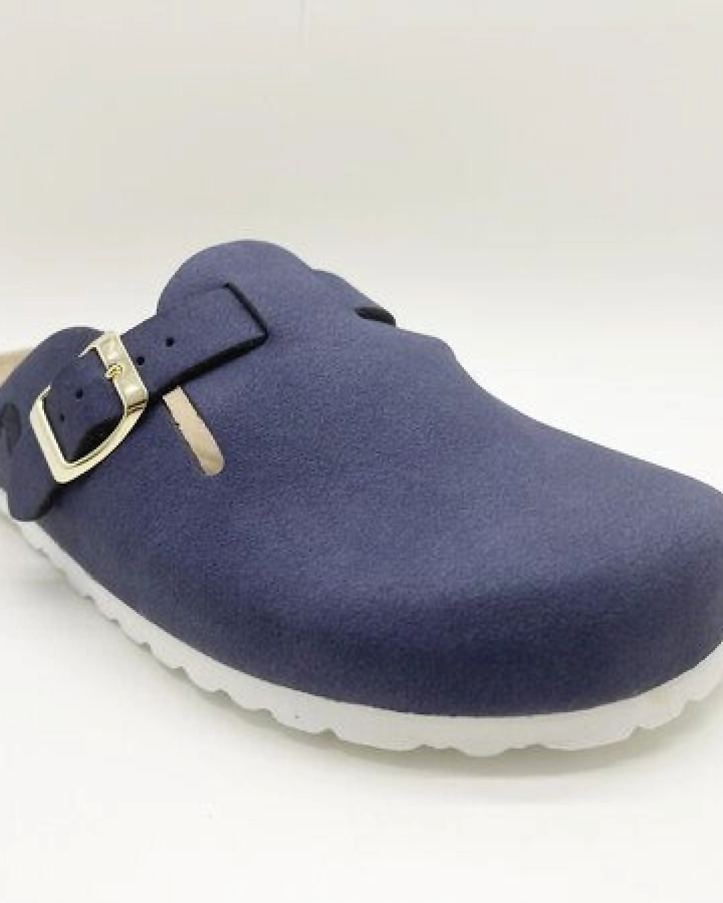 Vegane thies ® Eco Bio Clogs aus rec. PET mit Kork-Tieffussbett – Ansicht 2