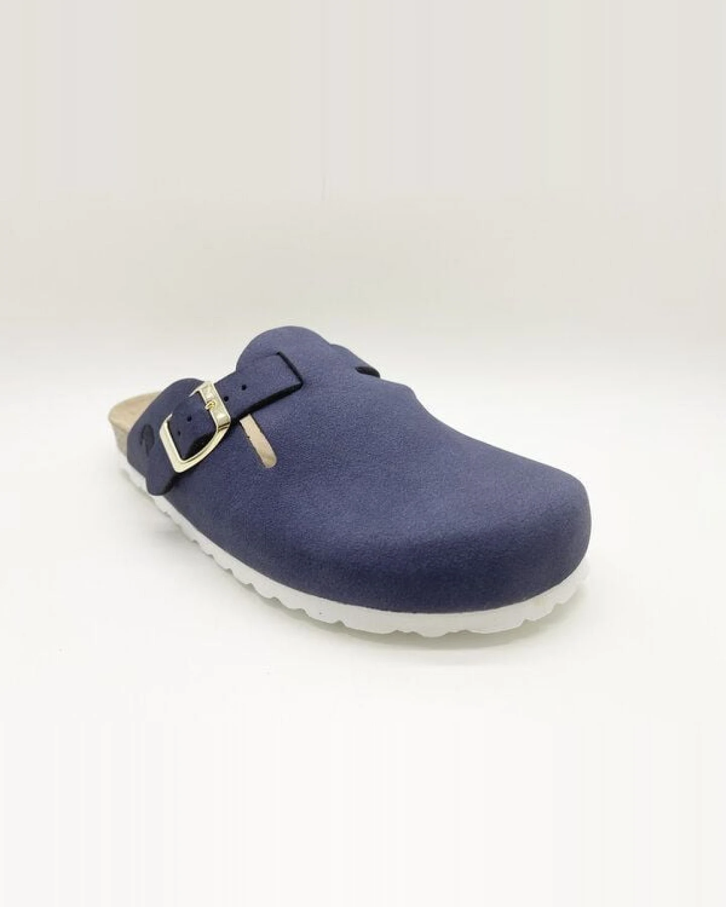 Vegane thies ® Eco Bio Clogs aus rec. PET mit Kork-Tieffussbett – Ansicht 2