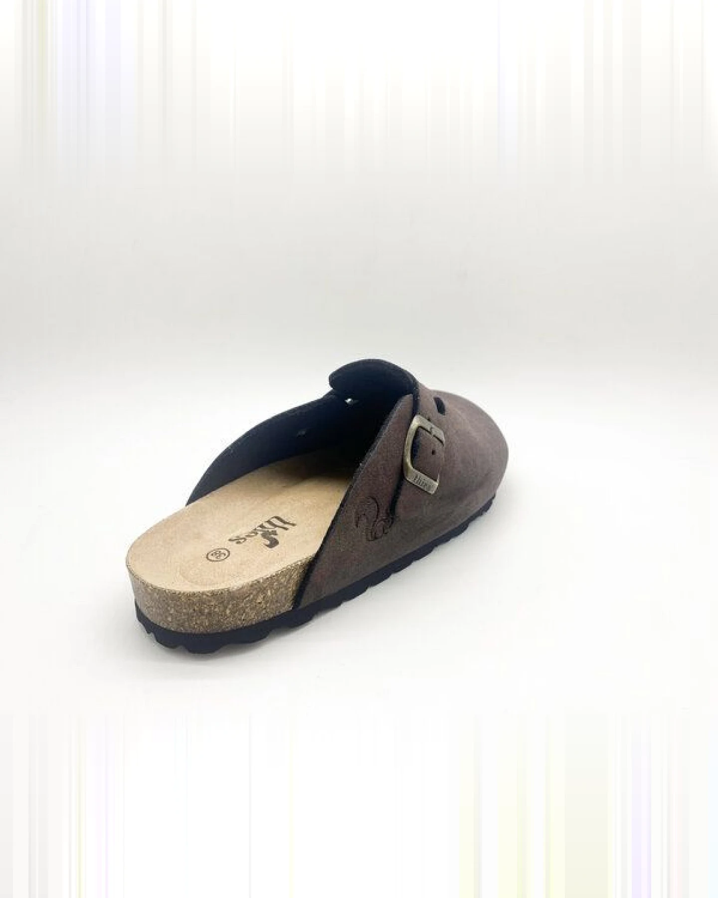 Vegane thies ® Eco Bio Clogs aus rec. PET mit Kork-Tieffussbett – Ansicht 3