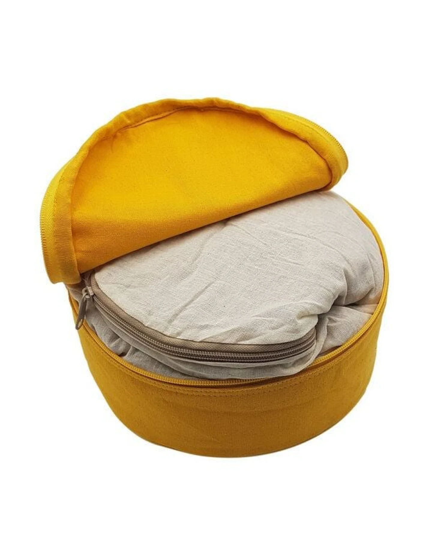Frida Feeling Yoga/Mediationskissen aus Bio-Baumwolle (Höhe 15 cm, verschiedene Farben) – Ansicht 3
