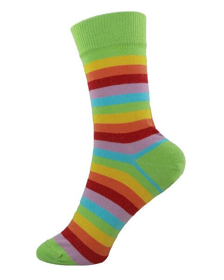 Grödo Damen Ringel Socken Bio-Baumwolle