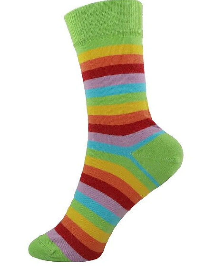Grödo Damen Ringel Socken Bio-Baumwolle