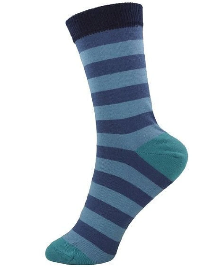Grödo Damen und Herren Ringel Socken Bio-Baumwolle