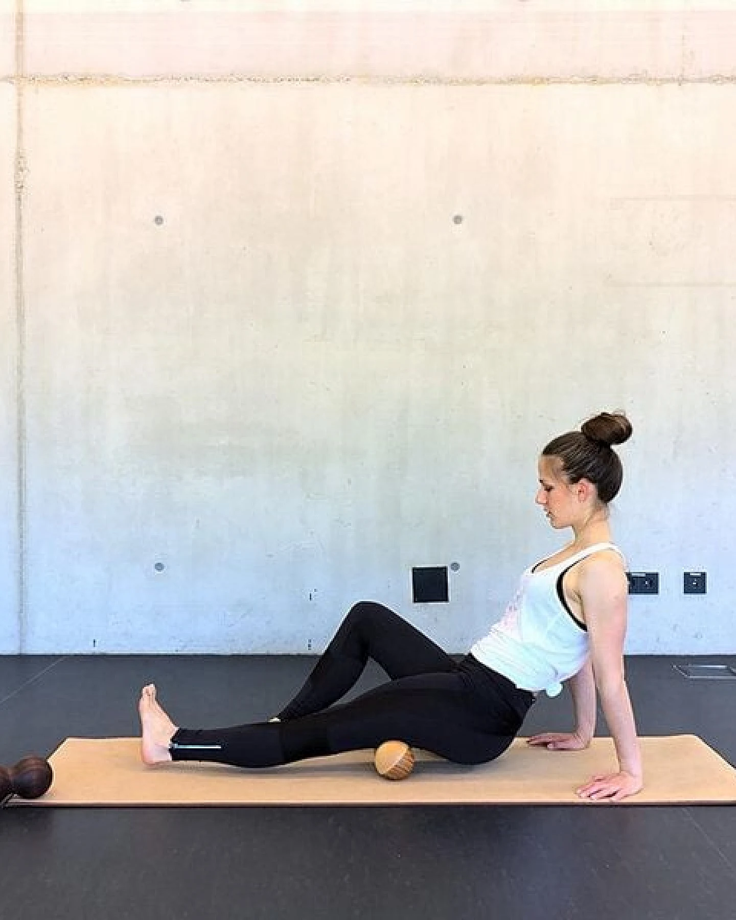 rollholz Doppelkugel XL - Faszientraining und Eigenmassage – Ansicht 4