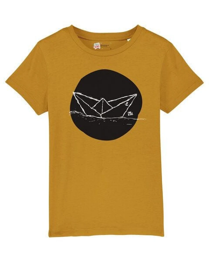 Kinder T-Shirt Paperboat aus Biobaumwolle von for the kids
