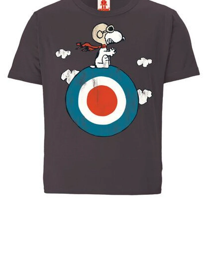 LOGOSH!RT LOGOSHIRT - Comics - Peanuts - Snoopy - Pilot - Bio T-Shirt Print - Kinder
