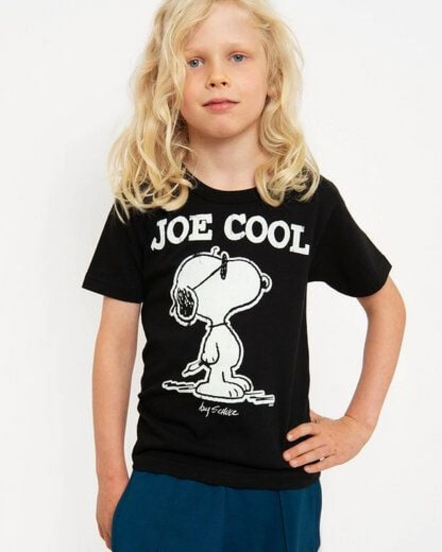 LOGOSH!RT LOGOSHIRT - Comics - Peanuts - Snoopy - Joe Cool - Bio T-Shirt Print - Kinder – Ansicht 3