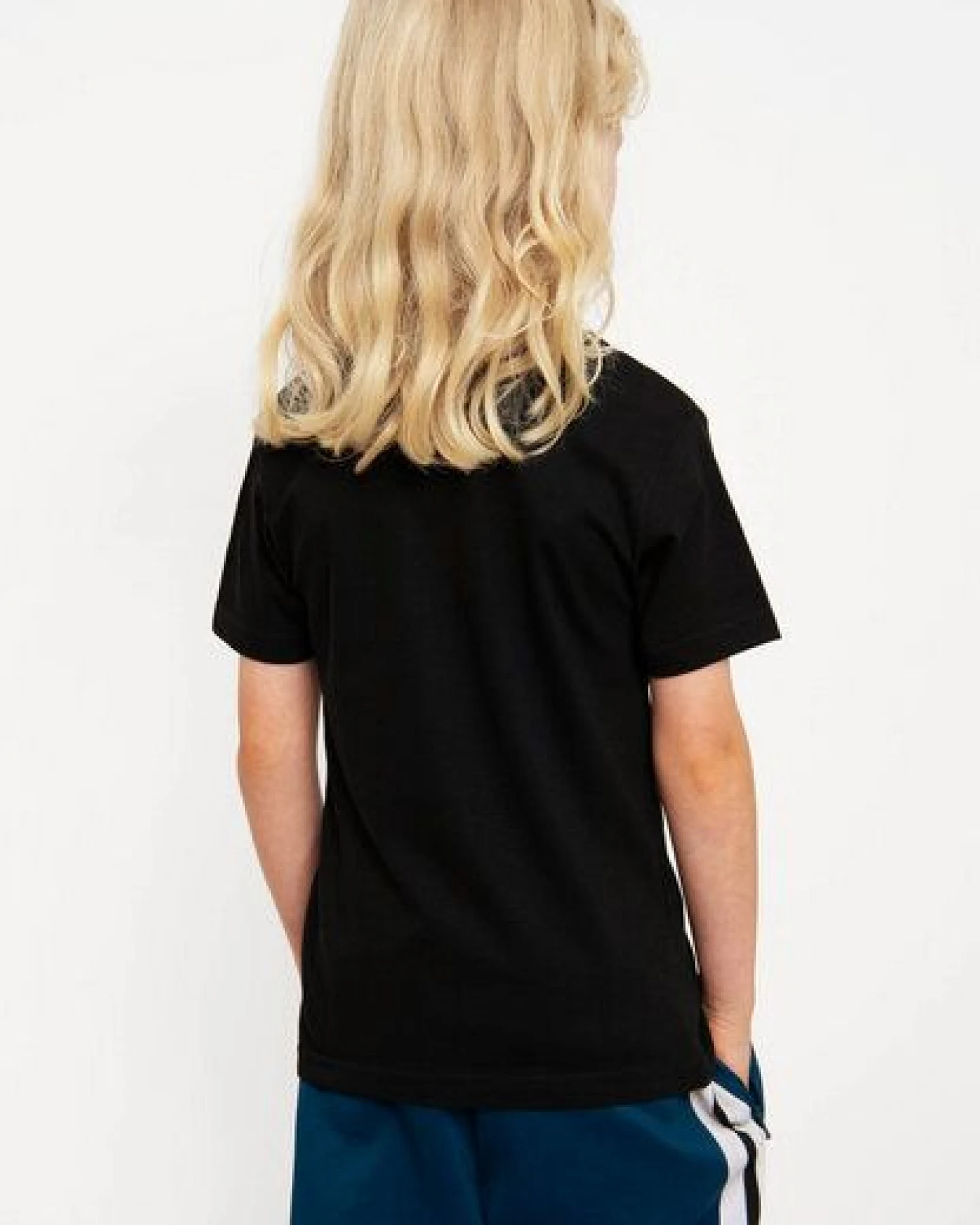LOGOSH!RT LOGOSHIRT - Harry Potter - Hogwarts Logo (Weiß) - Bio T-Shirt - Kinder – Ansicht 4