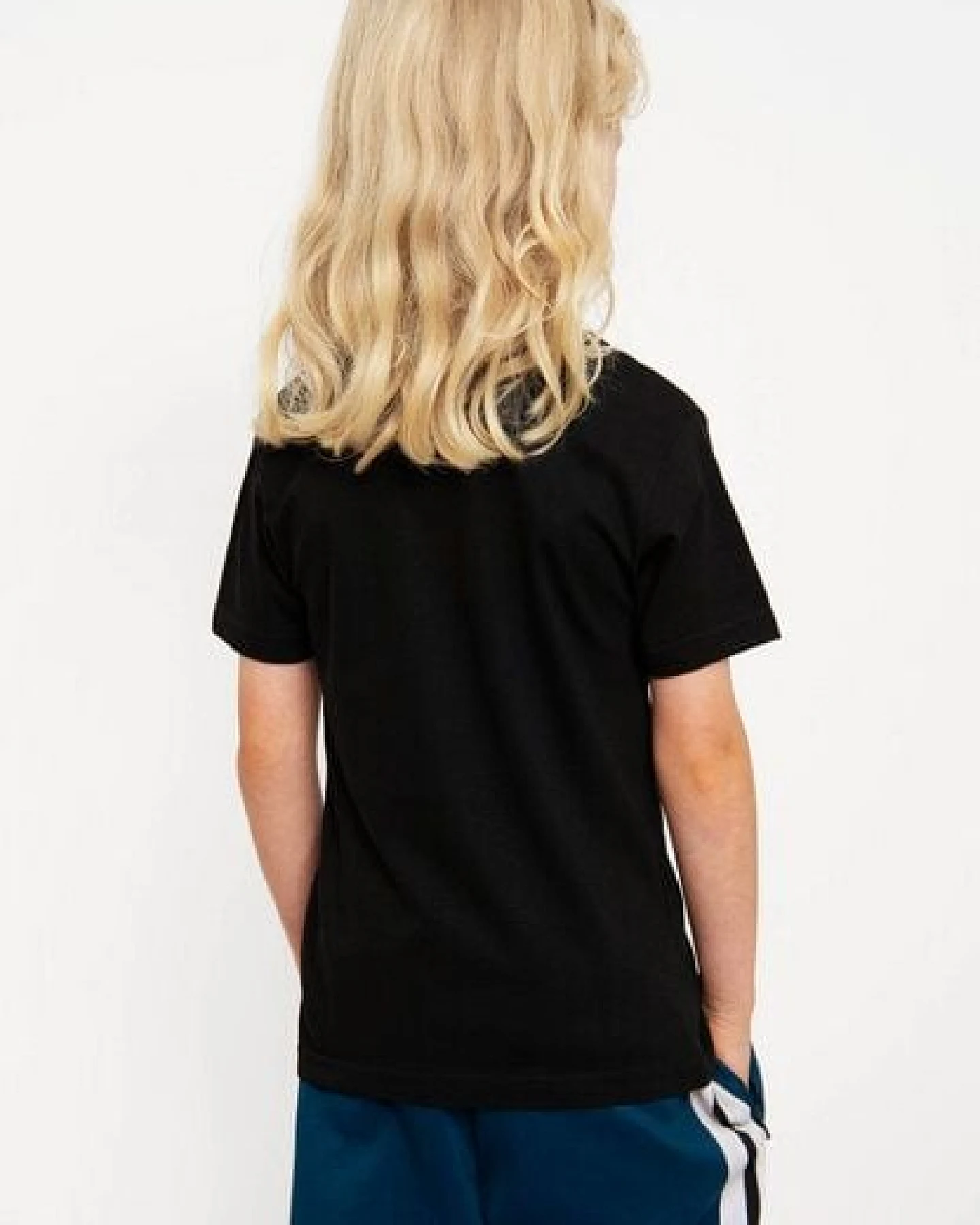 LOGOSH!RT LOGOSHIRT - Harry Potter - Hogwarts Logo (Weiß) - Bio T-Shirt - Kinder – Ansicht 4