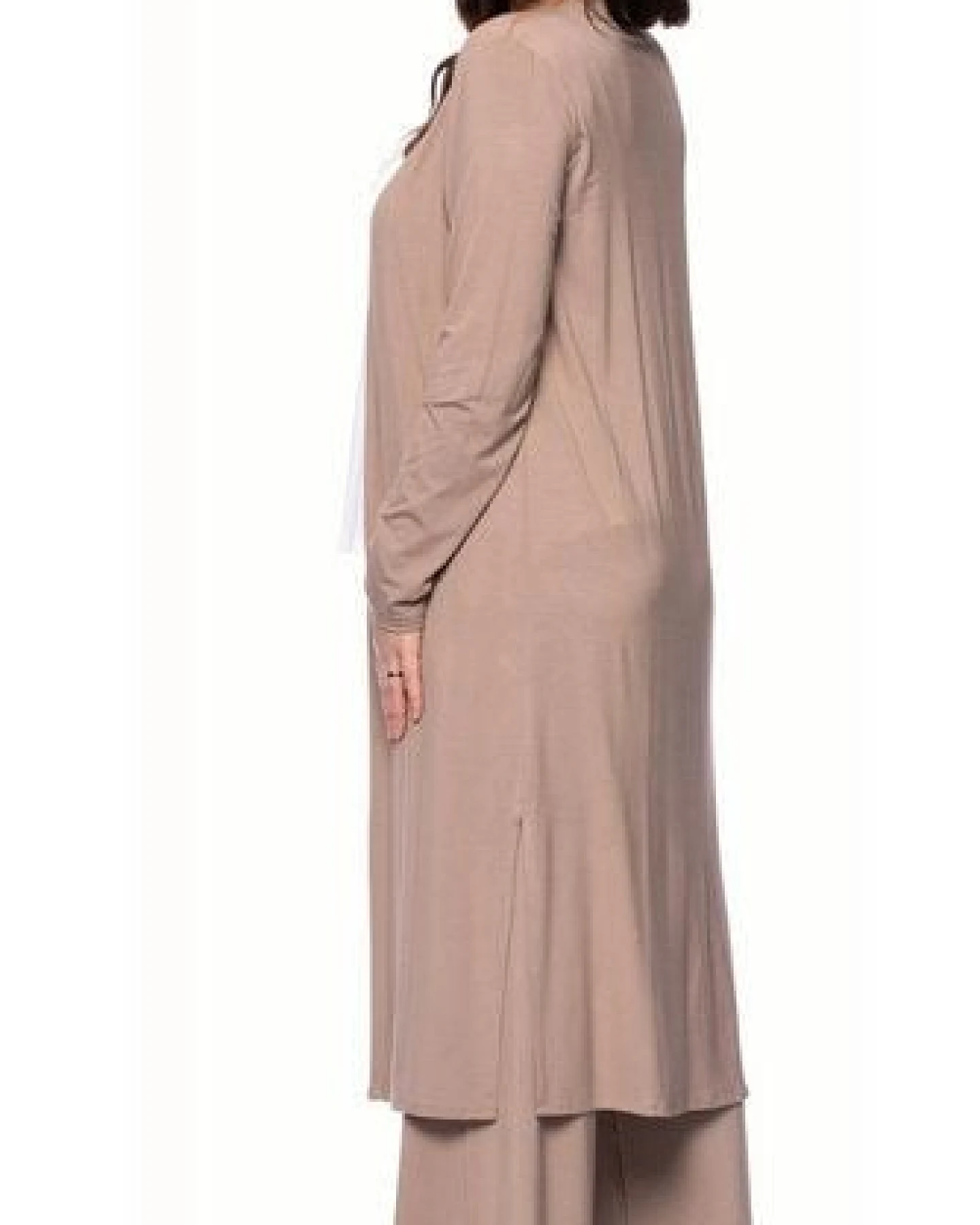 Ingoria KAYLA langer Jersey-Cardigan – Ansicht 3