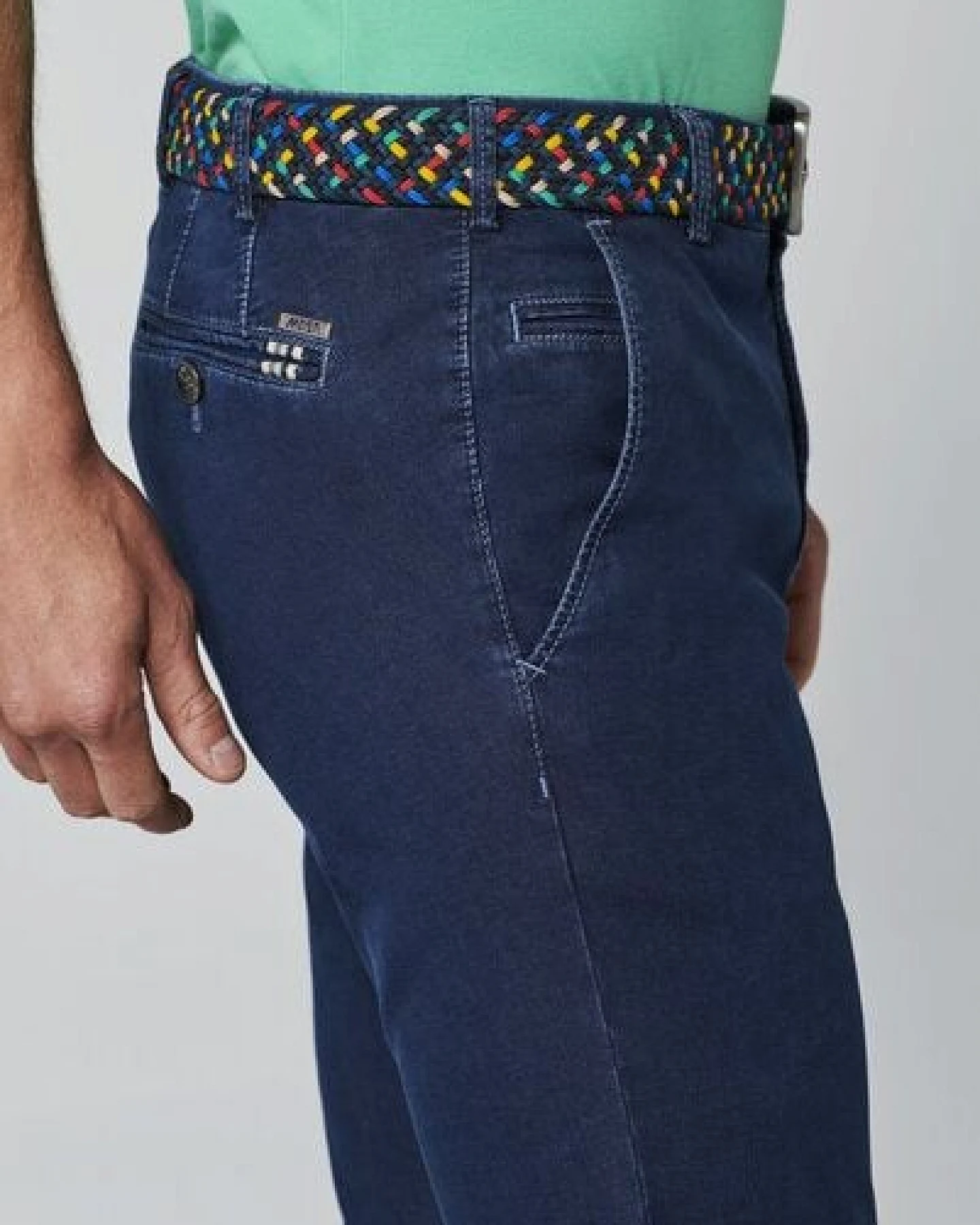 MEYER ULTRALEICHTE SOMMER DENIMCHINO – Ansicht 4