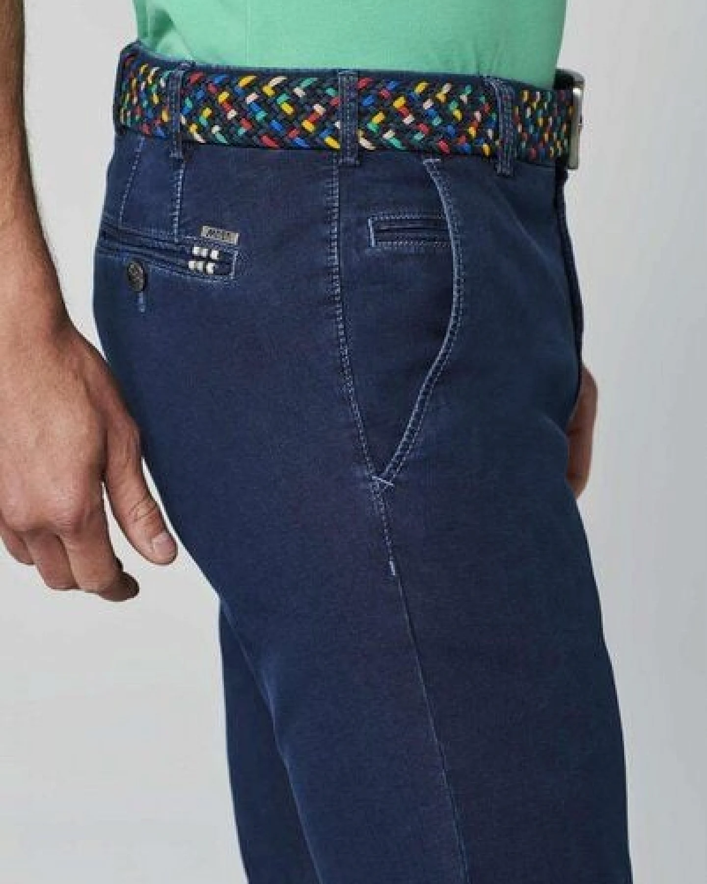 MEYER ULTRALEICHTE SOMMER DENIMCHINO – Ansicht 4