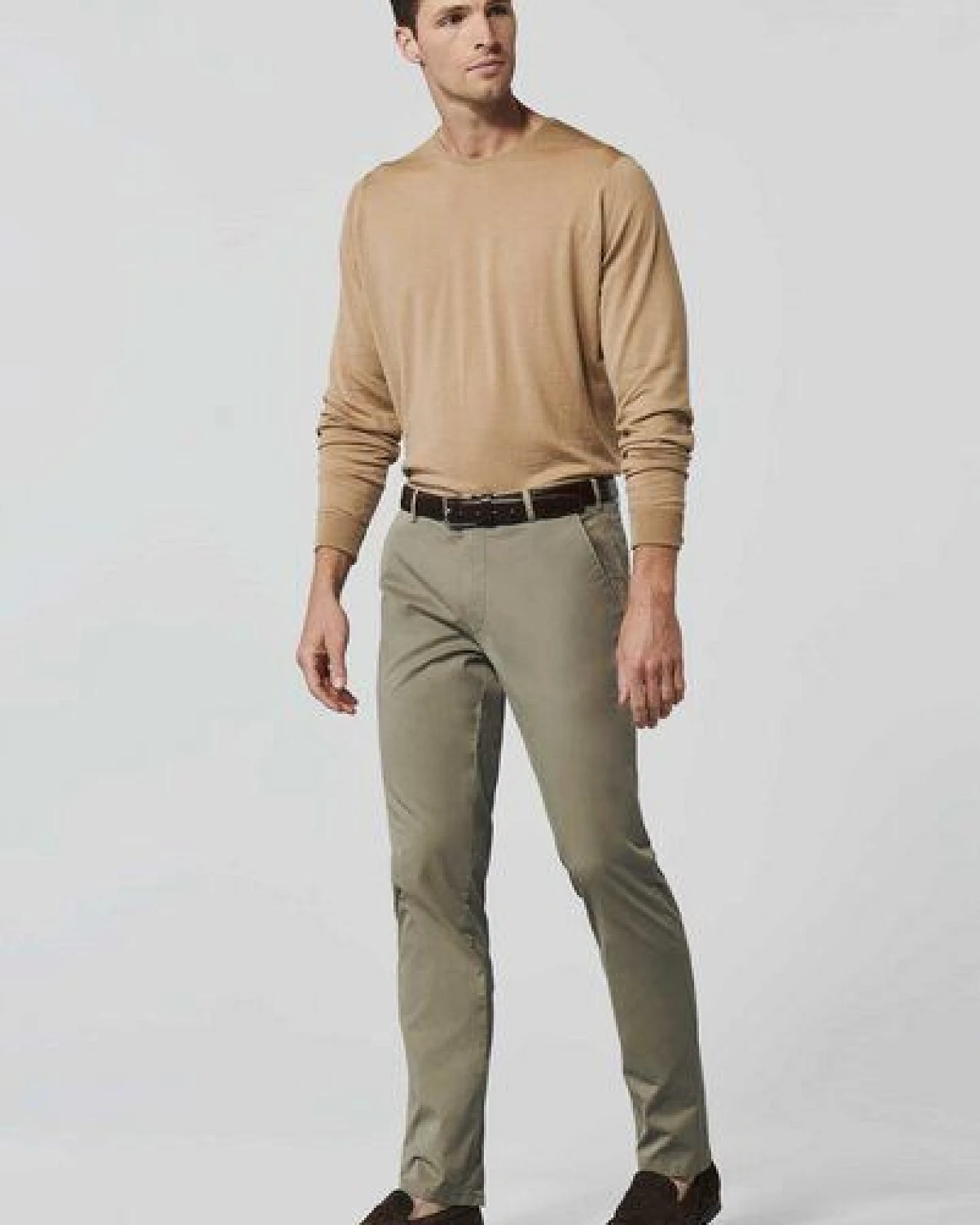 MEYER SOMMER-TWILL-BAUMWOLLCHINO – Ansicht 2