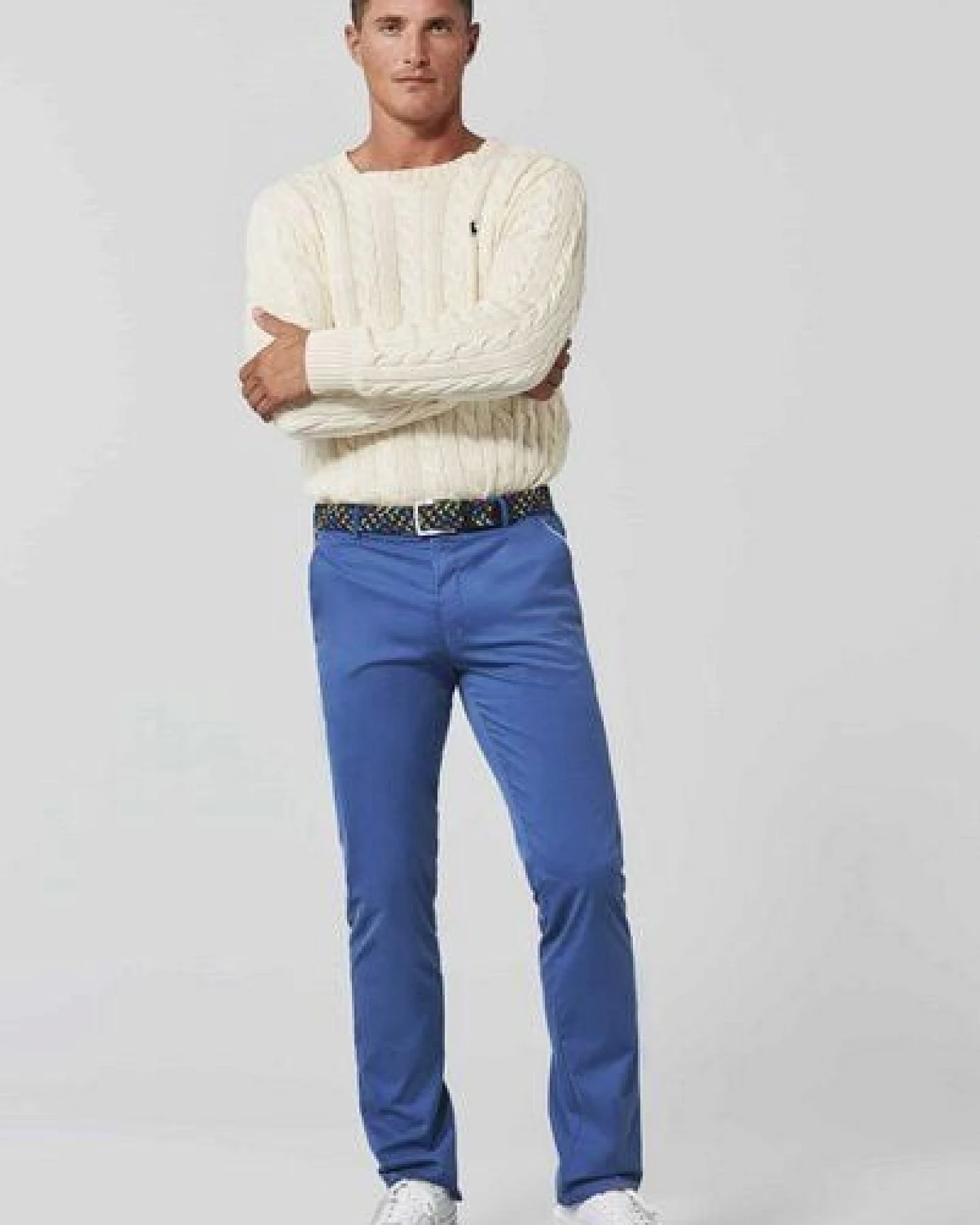 MEYER SOMMER-TWILL-BAUMWOLLCHINO – Ansicht 2