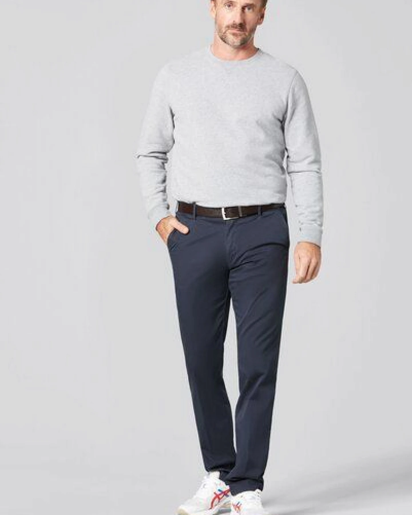 MEYER Sommer-Twill-Baumwollchino – Ansicht 2