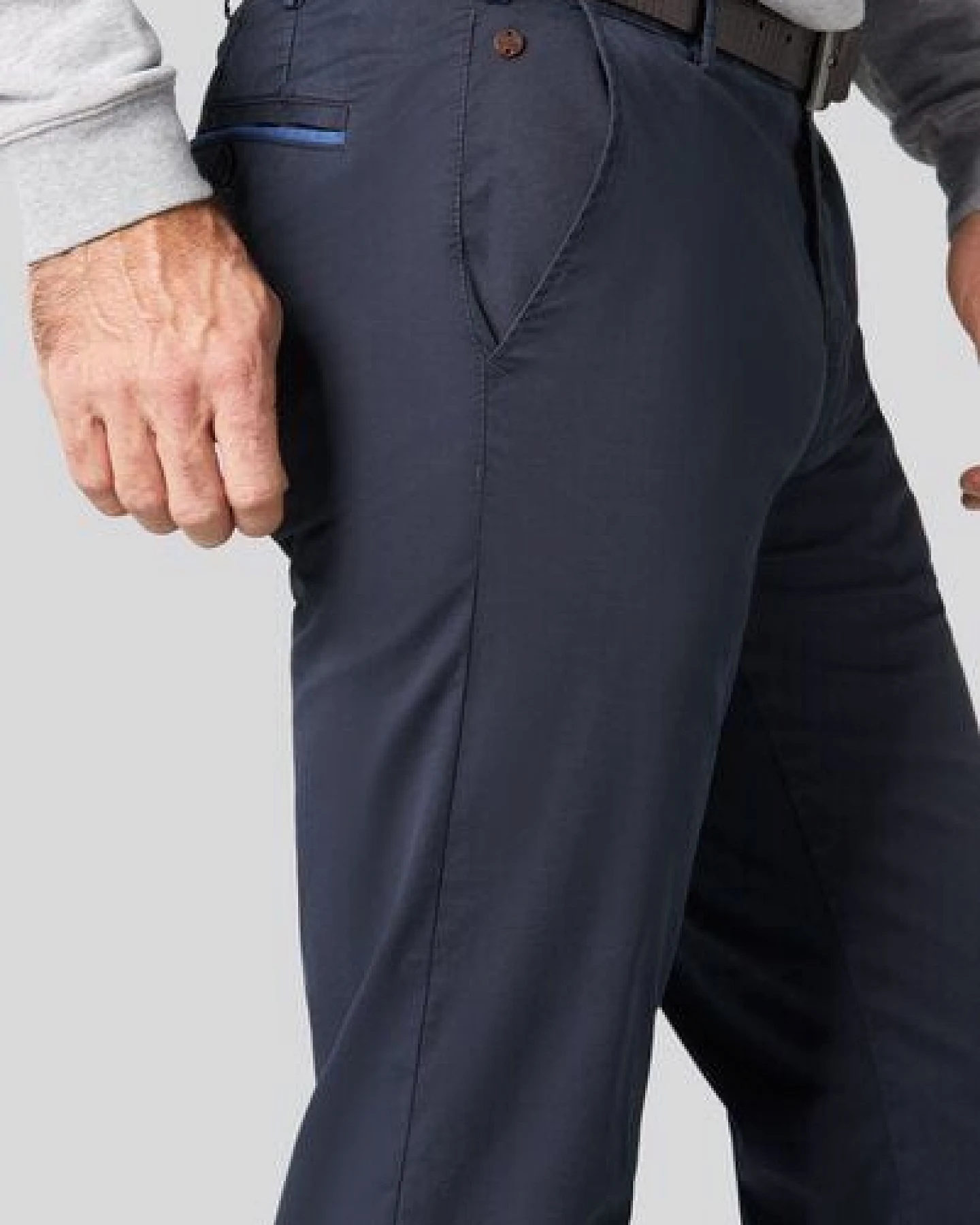 MEYER Sommer-Twill-Baumwollchino – Ansicht 4