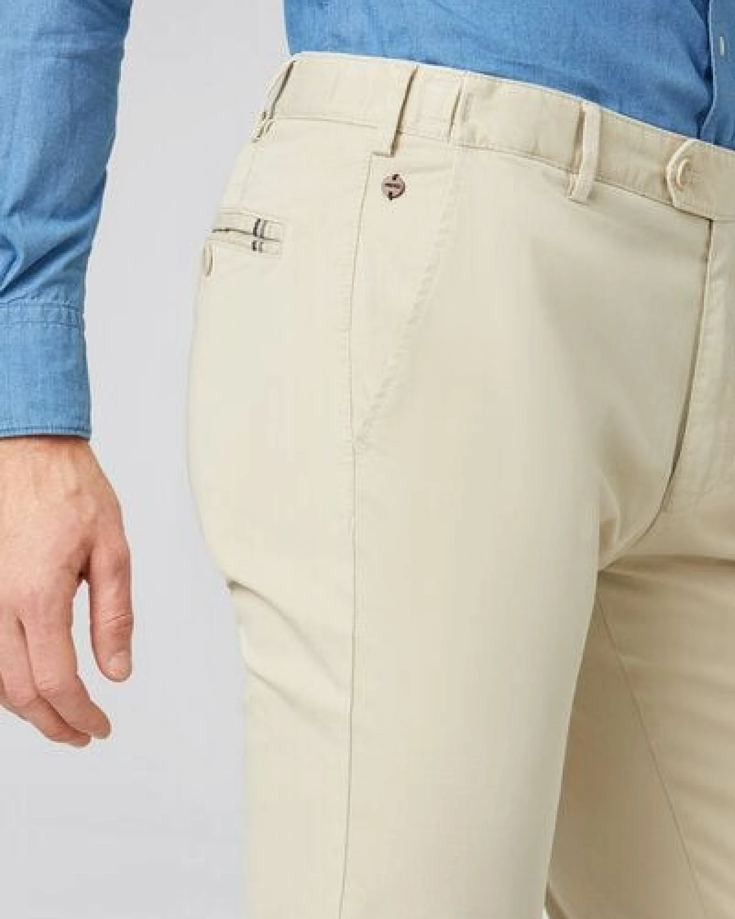 MEYER Fairtrade Baumwollchino – Ansicht 4