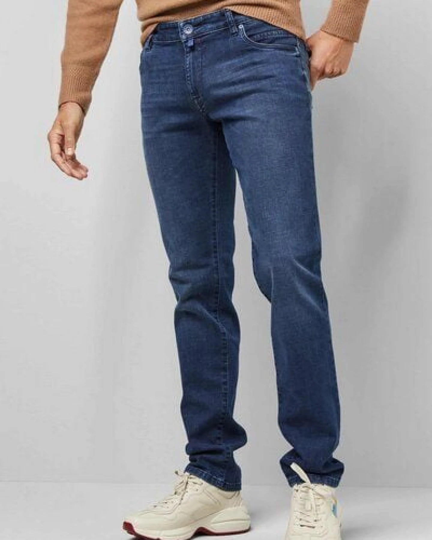 M 5 BY MEYER Cross Hedge Denim Five Pocket – Ansicht 2