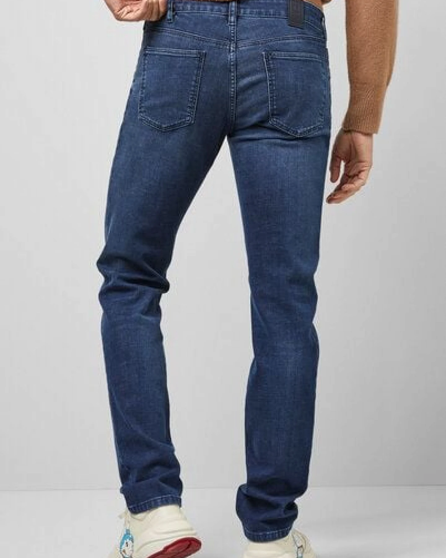 M 5 BY MEYER Cross Hedge Denim Five Pocket – Ansicht 3