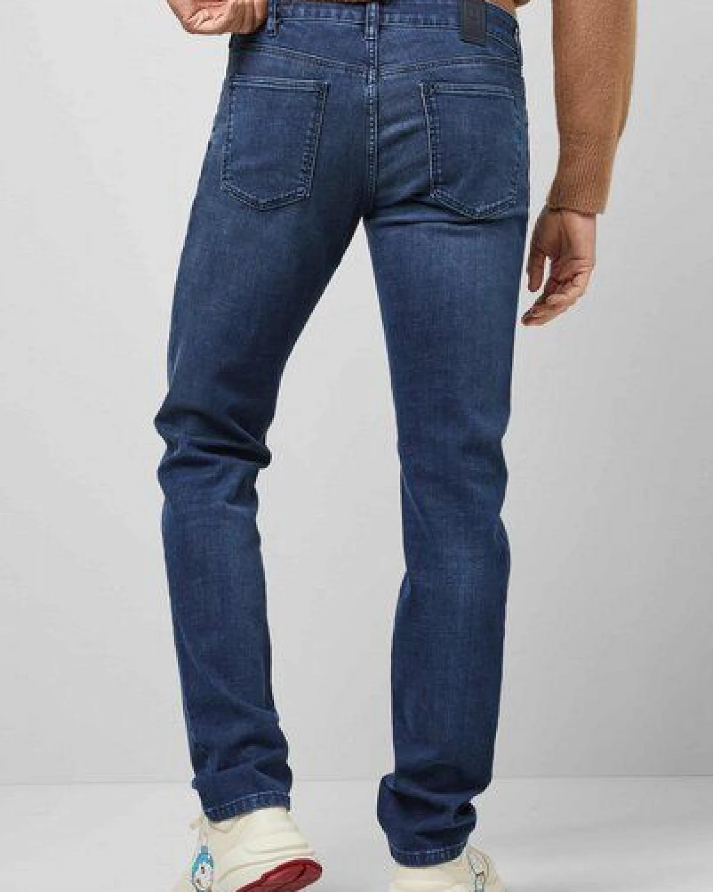 M 5 BY MEYER Cross Hedge Denim Five Pocket – Ansicht 3