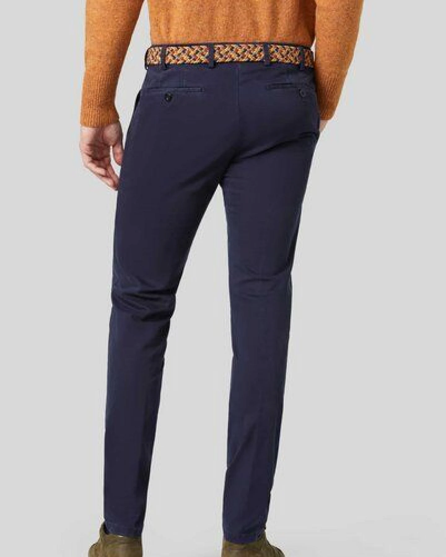 MEYER Pimacotton Super Stretch Satin Chino – Ansicht 3