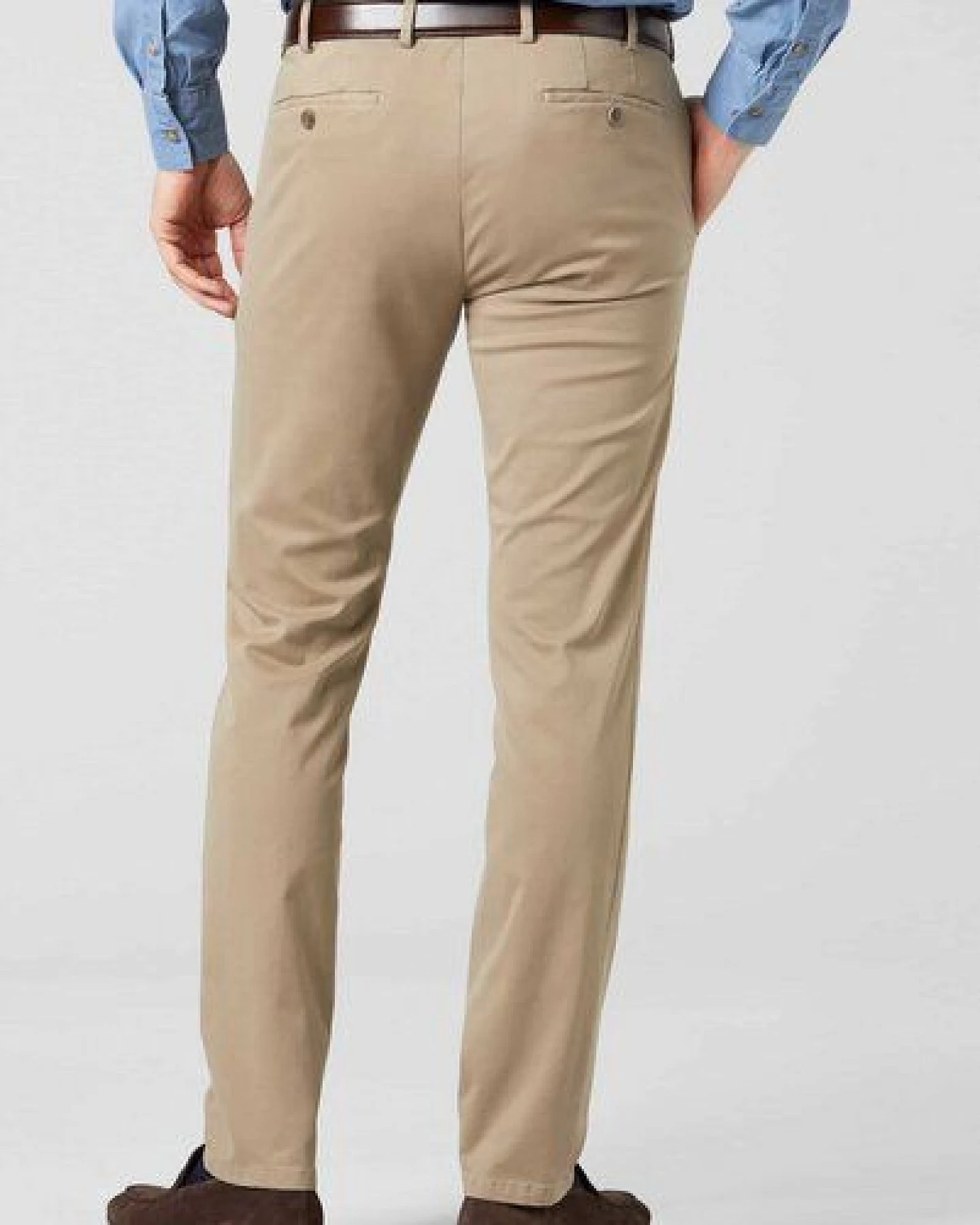 MEYER Pimacotton Super Stretch Satin Chino – Ansicht 3
