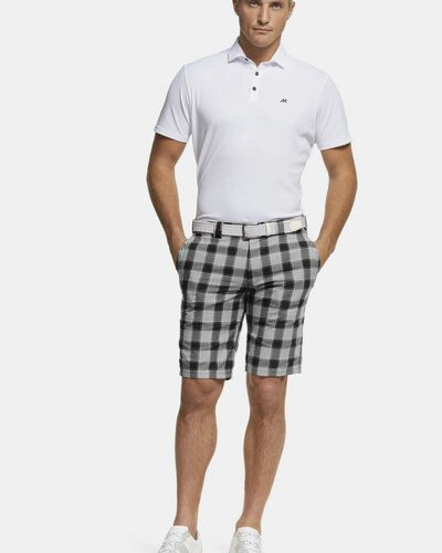 MEYER Karo Golf Bermuda – Ansicht 2