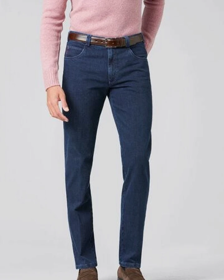 MEYER Cross Denim Swingpocketjeans