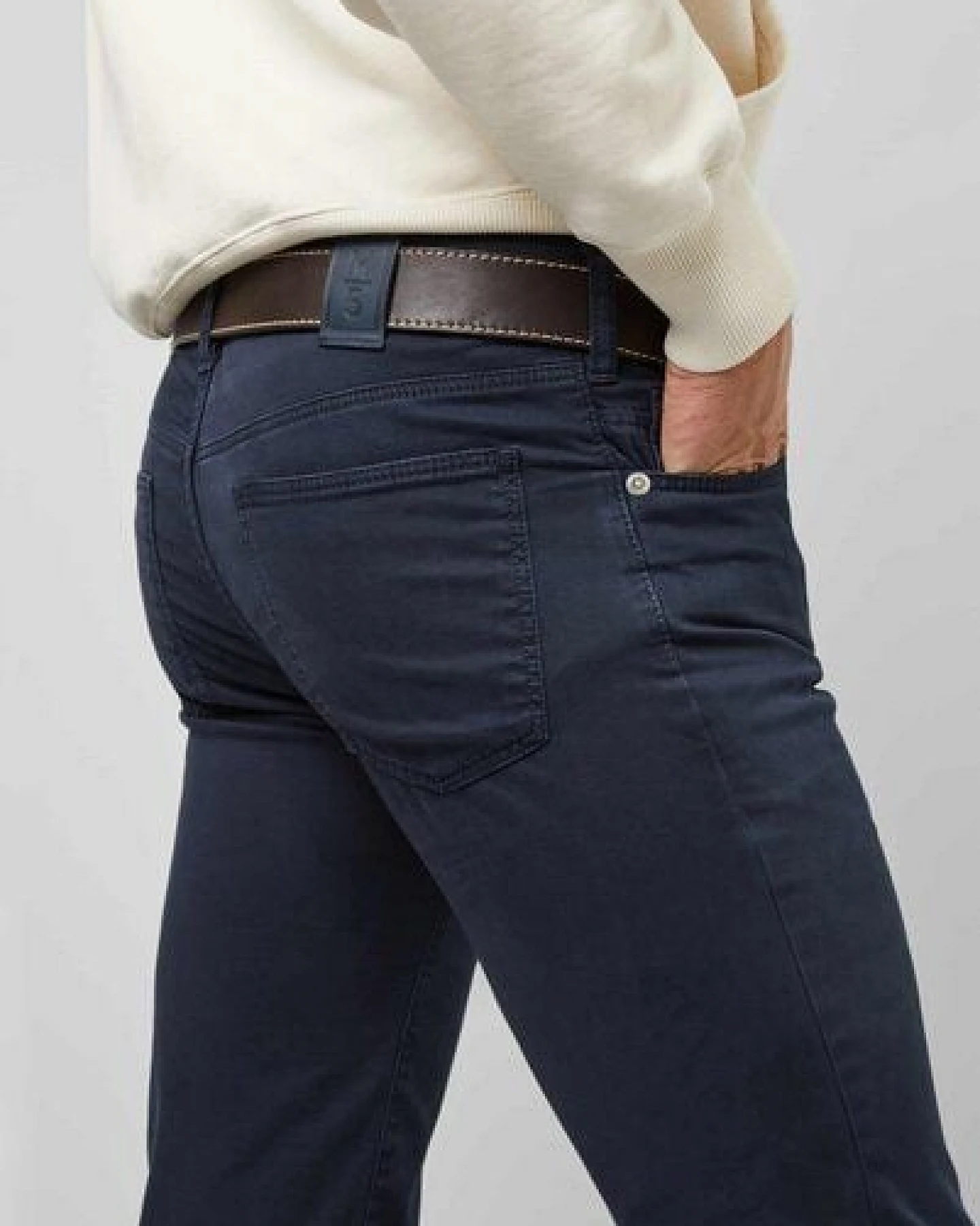 M 5 BY MEYER Soft Pima Cotton Five Pocket – Ansicht 4