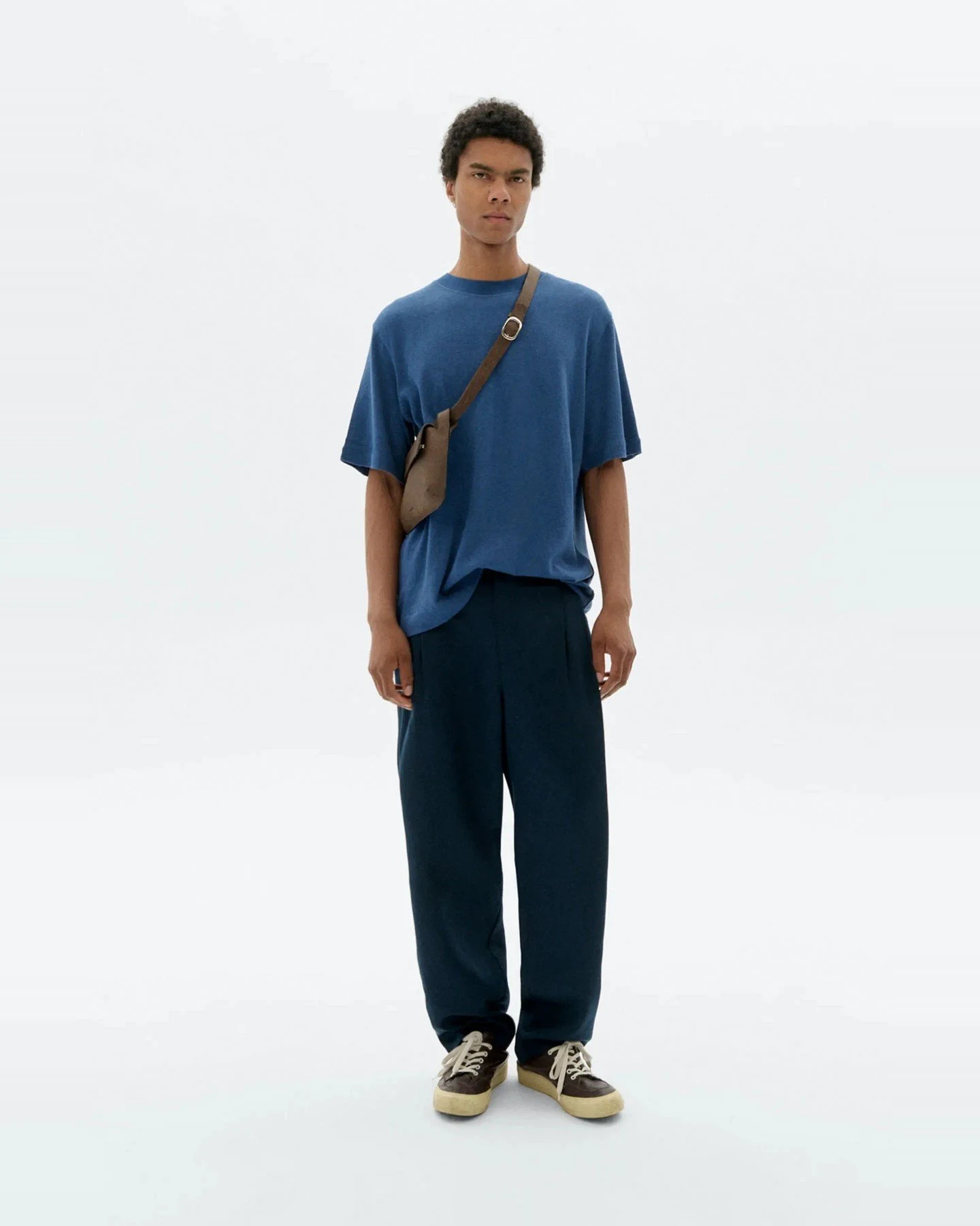 T-Shirt Roy Hanf Blau – Ansicht 5