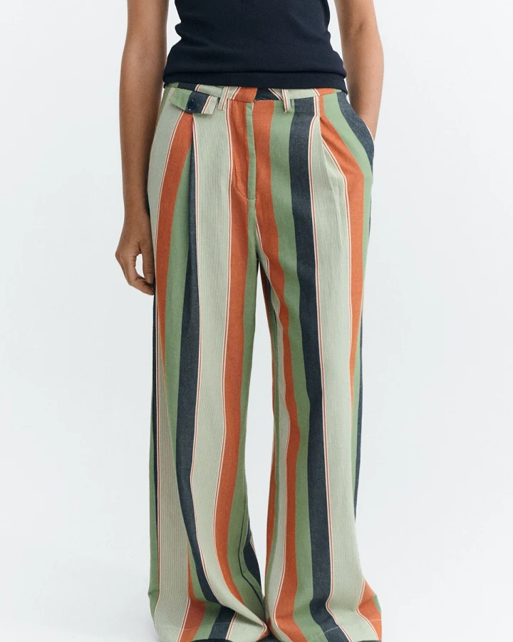 Hose Pat Quick Stripes Grün