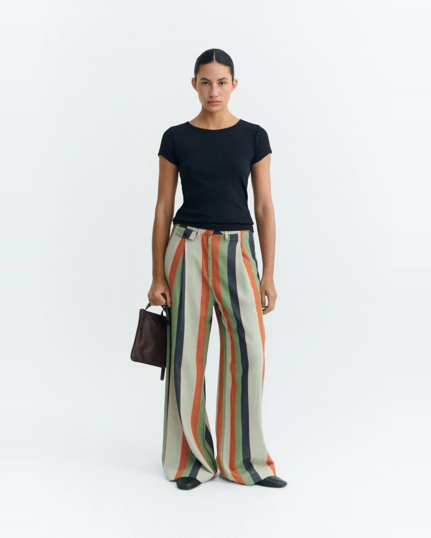 Hose Pat Quick Stripes Grün – Ansicht 3