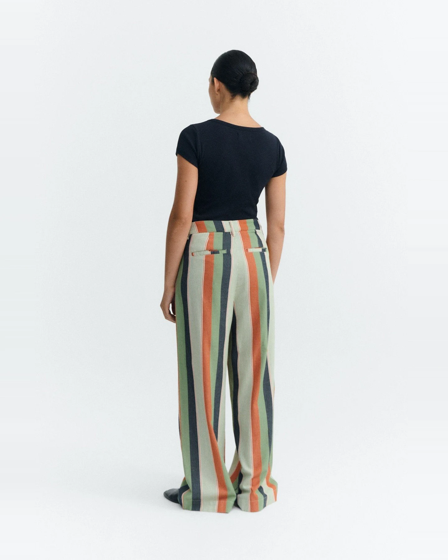 Hose Pat Quick Stripes Grün – Ansicht 4
