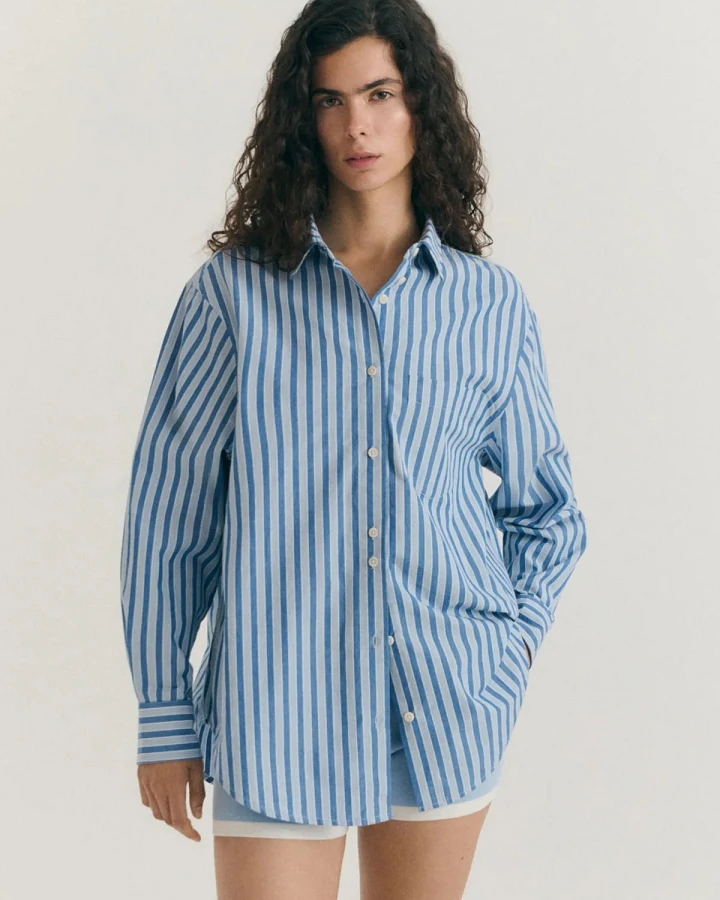 Hemd Odelia Begur Stripes Blau