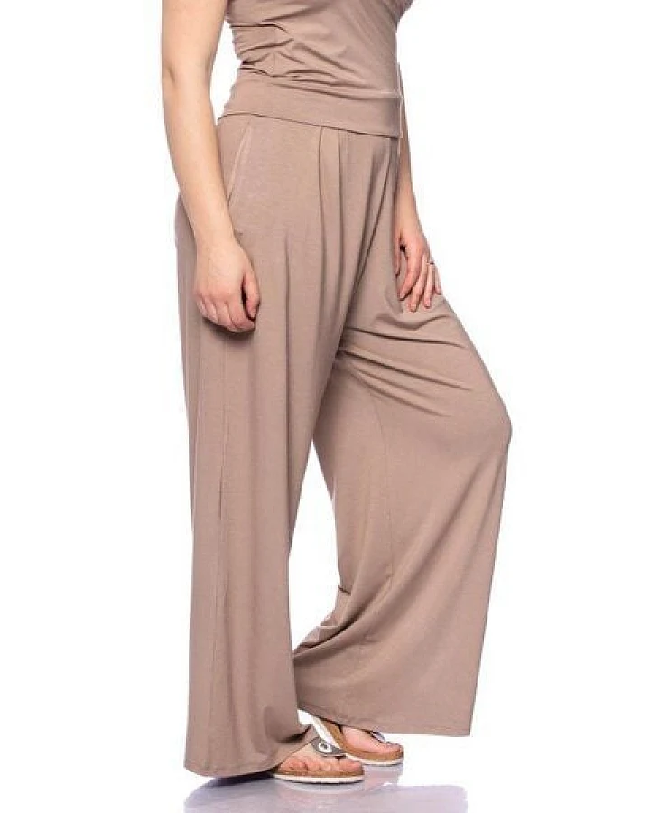 Ingoria RIYA Palazzo-Hose mit Komfortbund und Taschen