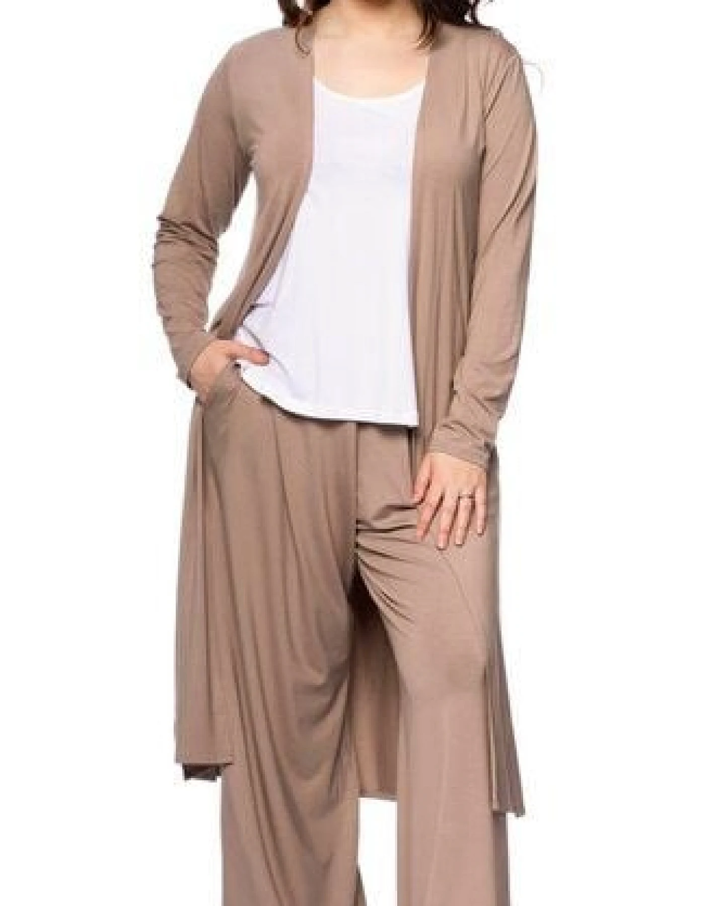 Ingoria RIYA Palazzo-Hose mit Komfortbund und Taschen – Ansicht 4