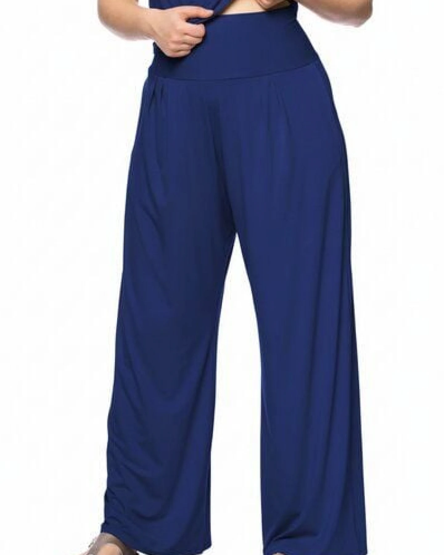 Ingoria RIYA Palazzo-Hose mit Komfortbund und Taschen – Ansicht 4