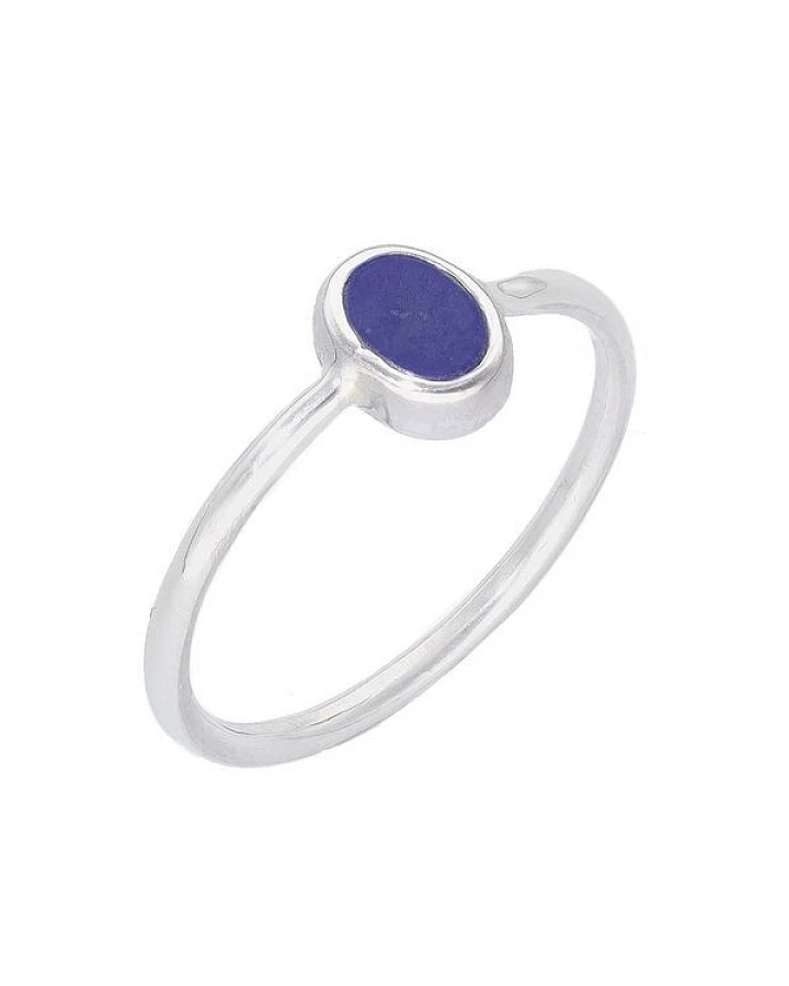 pakilia Silber Ring oval Fair-Trade und handmade