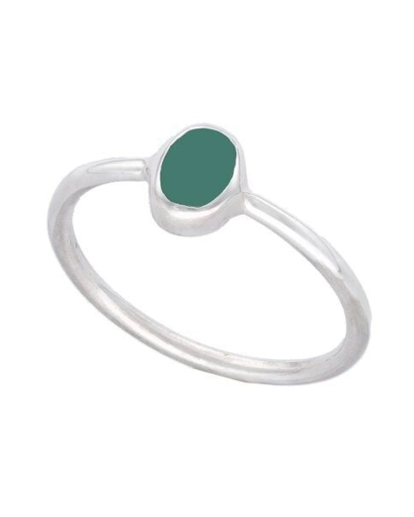 pakilia Silber Ring oval Fair-Trade und handmade – Ansicht 3