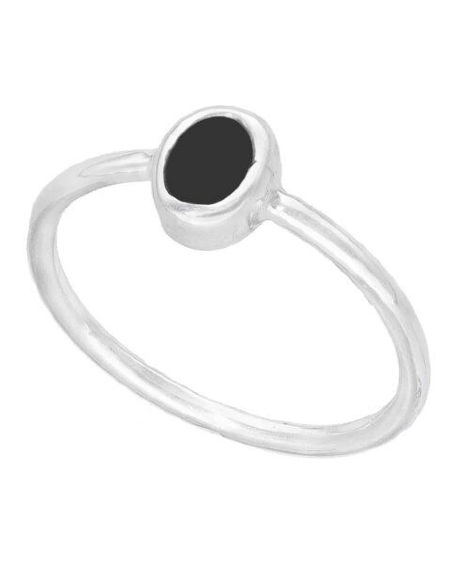 pakilia Silber Ring oval Fair-Trade und handmade – Ansicht 2