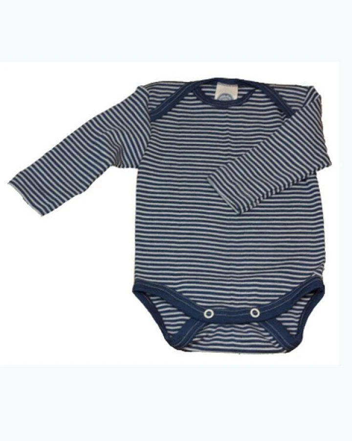 Produktseite: Cosilana Baby-Body Langarm Wolle Seide