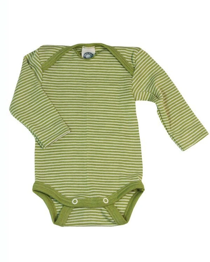 Produktseite: Cosilana Baby-Body Langarm Wolle Seide