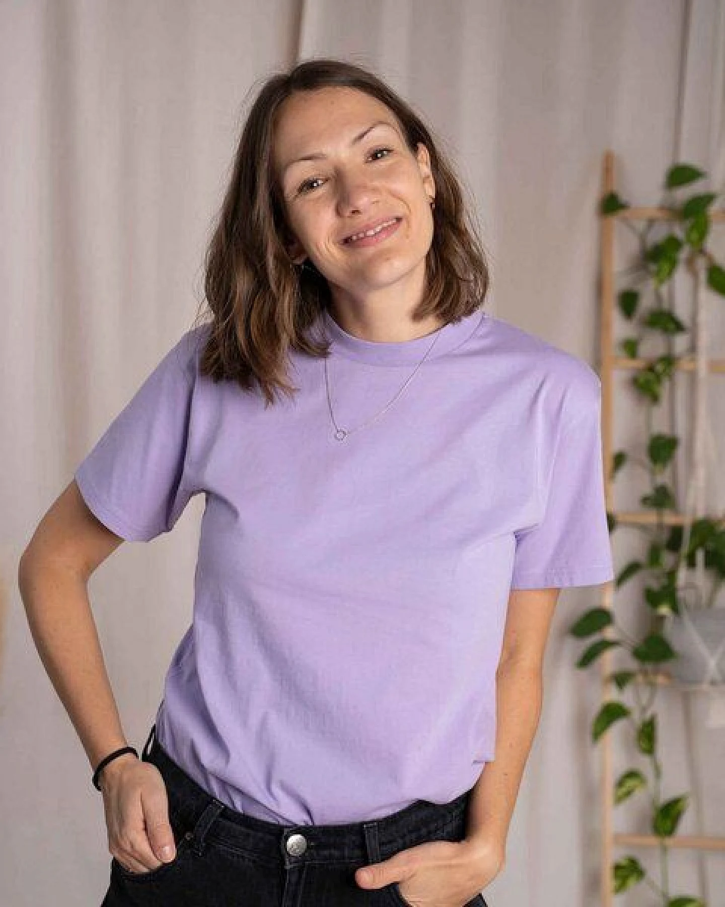 Vresh Clothing Vred - Oversized unisex T-Shirt aus Biobaumwolle – Ansicht 2